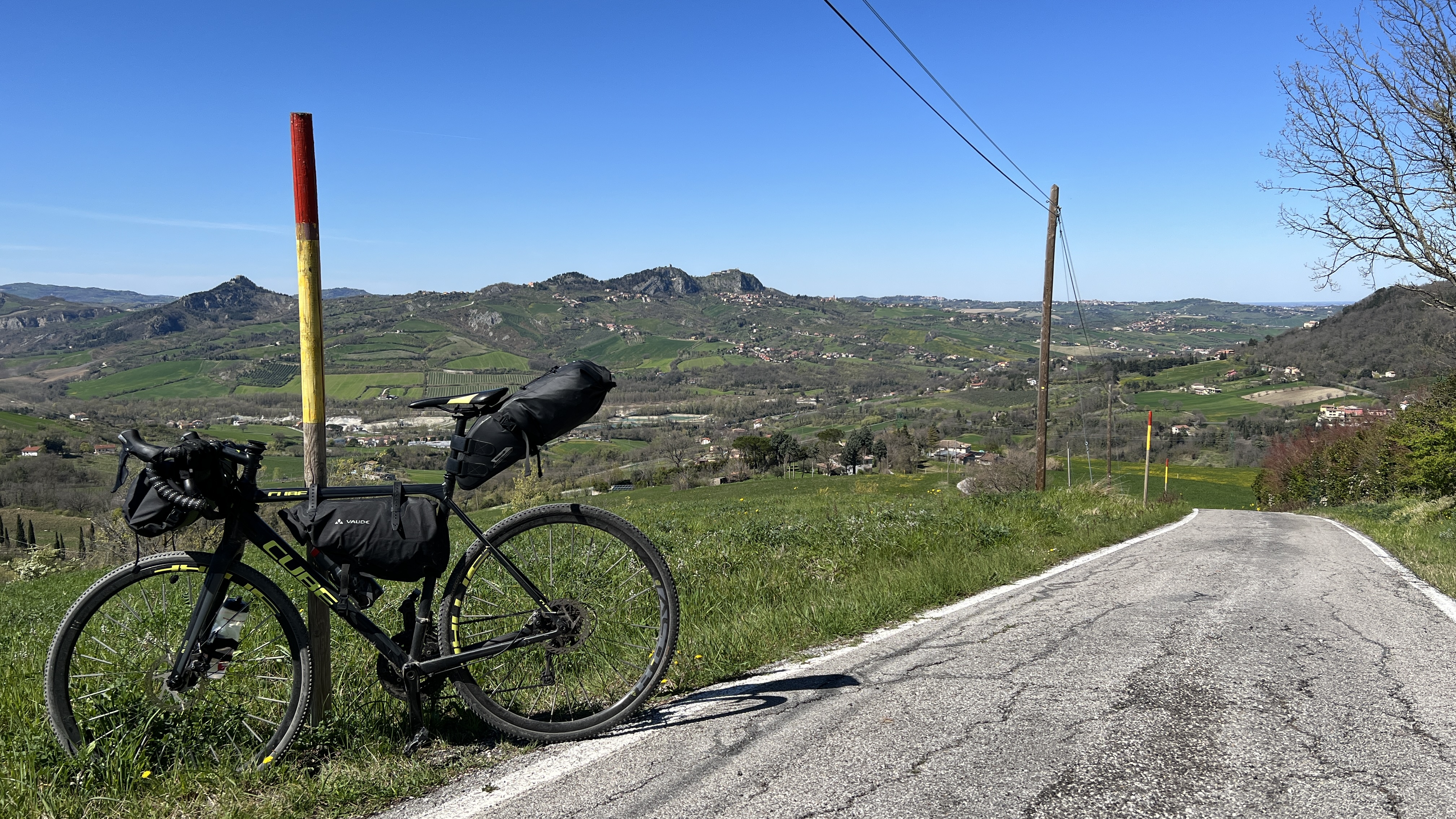 My bikepacking trip in Italy in March 2023